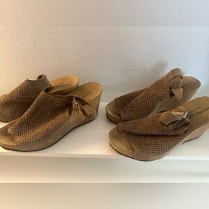 Marina Luna size 8 wedge sandal